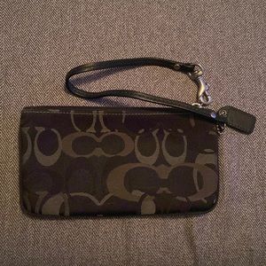Vintage Coach Wristlet